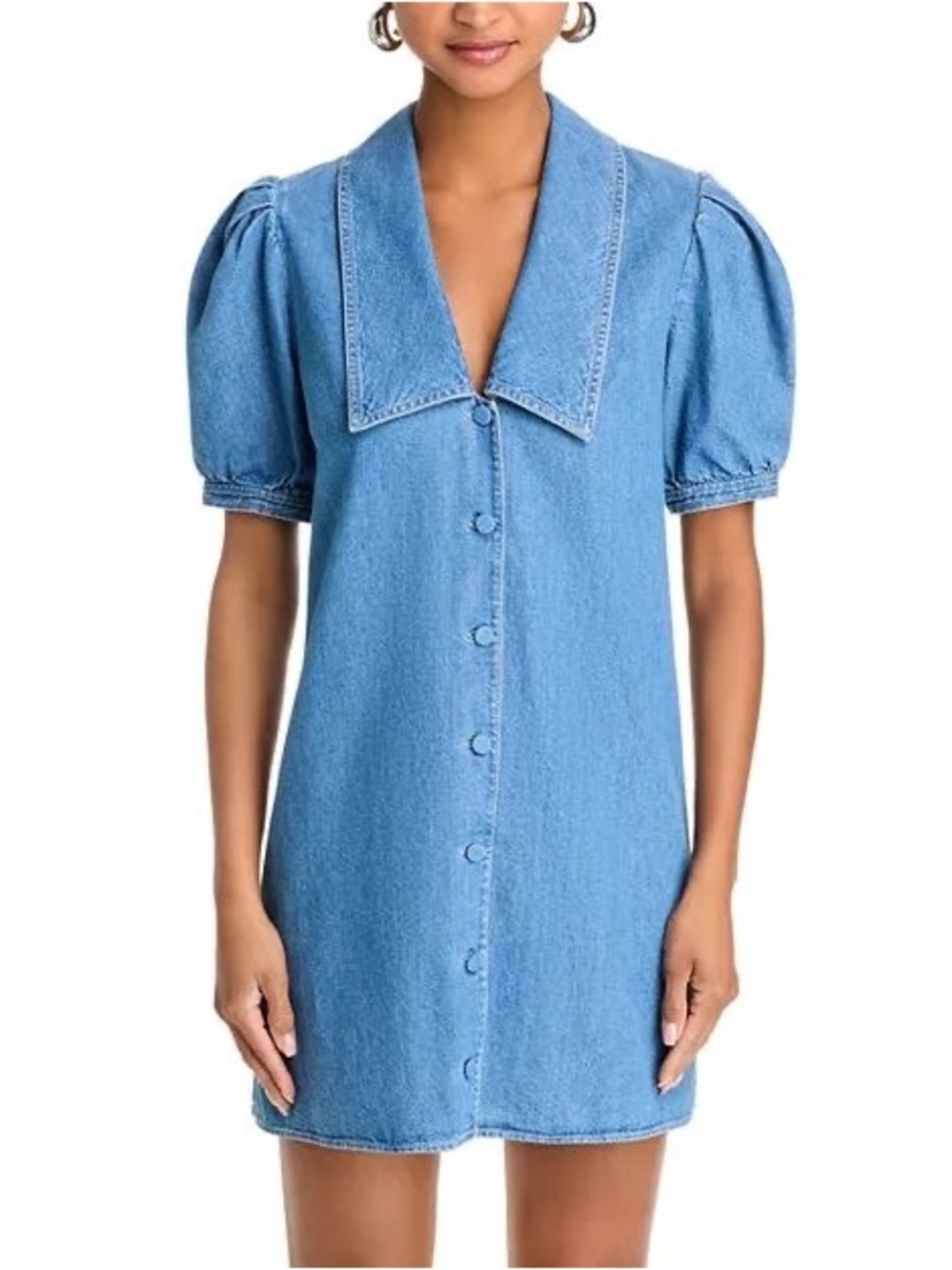 FRAME Denim Sailor Mini Dress size M